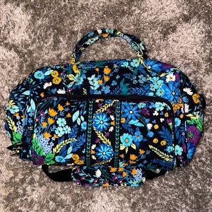 Vera Bradley Midnight Blues Weekender Travel Bag